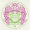 BFC1088 Turkish Delight Quilt Circles