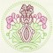 BFC1088 Turkish Delight Quilt Circles