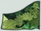 BFC1091 QIH Leafy Hobo Handbag