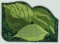BFC1091 QIH Leafy Hobo Handbag