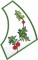 BFC1096 QIH Three Christmas Stockings