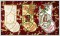 BFC1096 QIH Three Christmas Stockings