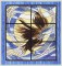 BFC1106 Stained Glass-Eagle