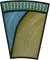 BFC1114 Stained Glass Butterfly in a Circle