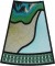BFC1114 Stained Glass Butterfly in a Circle
