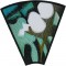 BFC1114 Stained Glass Butterfly in a Circle