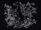 BFC1125 Decorative Element Series Blackwork Horses