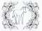 BFC1125 Blackwork Horses - 09