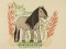 BFC1126 Decorative Element Series Filled in Horses