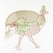 BFC1141 D.E.S-Filled Guinea Hens