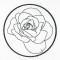 BFC1149 Blackwork Roses