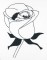 BFC1149 Blackwork Roses