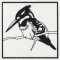 BFC1155 QIH Blackwork Birds and Butterflies Quilt Blocks