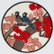BFC1167 Oriental Quilt Circles