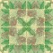 BFC1170 Art Nouveau Quilt Set