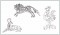 BFC1172 Fun with Calligraphy - Critters