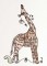 BFC1186 Decorative Element Series-Filled Giraffes