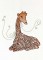 BFC1186 Decorative Element Series-Filled Giraffes