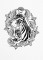 BFC1192 Decorative Elements Series Blackwork Zebras