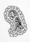 BFC1192 Decorative Elements Series Blackwork Zebras