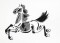 BFC1201 Blackwork Horses