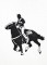 BFC1201 Blackwork Horses