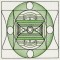 BFC1206 Sheer Geometric Quilt Blocks