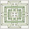 BFC1206 Sheer Geometric Quilt Blocks