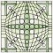 BFC1206 Sheer Geometric Quilt Blocks
