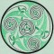 BFC1216 QIH-Celtic Quilt Circles