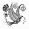 BFC1217 Blackwork Birds 03