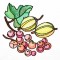 BFC1236 Stained Glass Fruit and Veggies