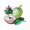 BFC1236 Stained Glass Fruit and Veggies