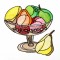 BFC1236 Stained Glass Fruit and Veggies