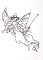 BFC1245 Blackwork Fairies II