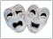 BFC1247 Three Dance Masks V