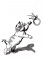 BFC1249 Blackwork Cats and Kittens