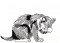 BFC1249 Blackwork Cats and Kittens