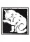 BFC1249 Blackwork Cats and Kittens