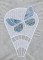 BFC1251 	Lace Applique Bowl and Doily