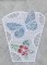 BFC1251 	Lace Applique Bowl and Doily