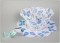 BFC1251 	Lace Applique Bowl and Doily