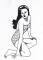 BFC1253 Blackwork Ladies