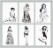 BFC1253 Blackwork Ladies