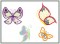 BFC1254 Applique Elements Butterflies and Friends