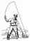 BFC1264 Blackwork - Goin' Fishing