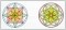 BFC1265 Sheer Mandala Quilt Circles