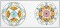 BFC1265 Sheer Mandala Quilt Circles