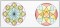 BFC1265 Sheer Mandala Quilt Circles