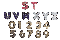 BFC1277 Alphabet Gone Crazy